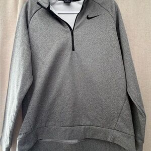 Nike Heather Gray Dri-FIT Pullover